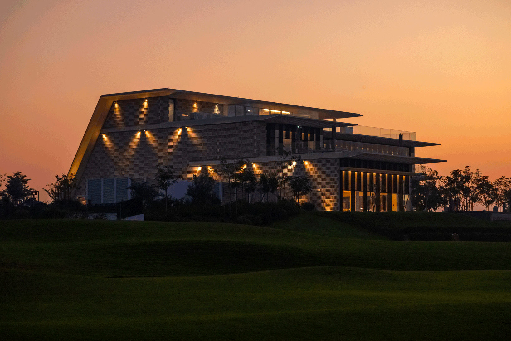 Al Zorah Golf & Yacht Club's new clubhouse